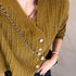 Winter Knitted V-neck Cardigan